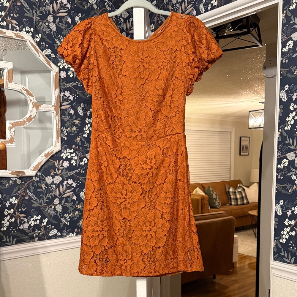 Free People Hailee Lace Mini Dress Size XS